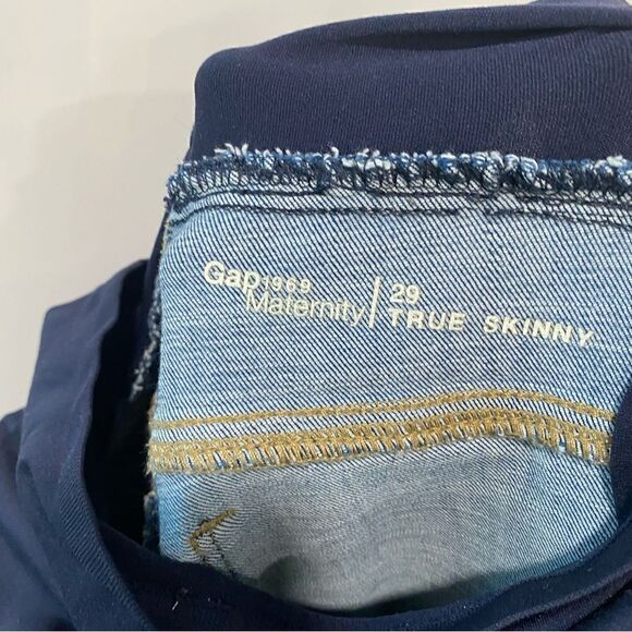 Gap maternity true skinny jeans size 27 - Picture 4 of 5